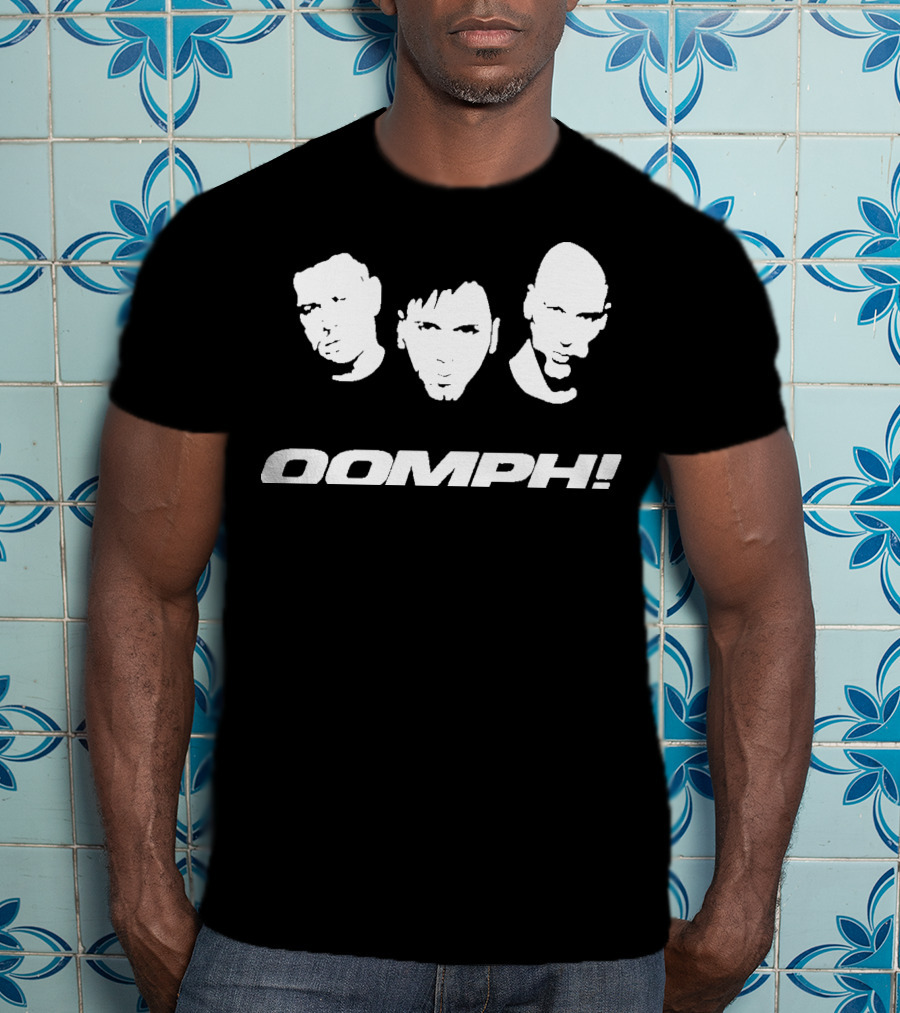 Oomph Rock Band Germany Face Trio T-Shirt