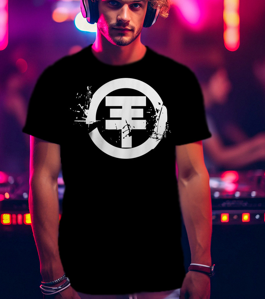 Tokio Hotel Logo Grunge Style German Rock Band T-Shirt