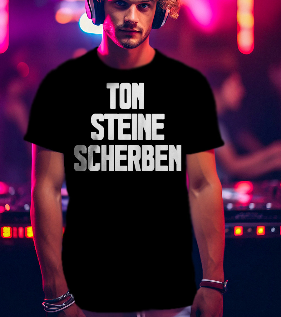 Ton Steine Scherben Germany Rock Band Iconic T-Shirt