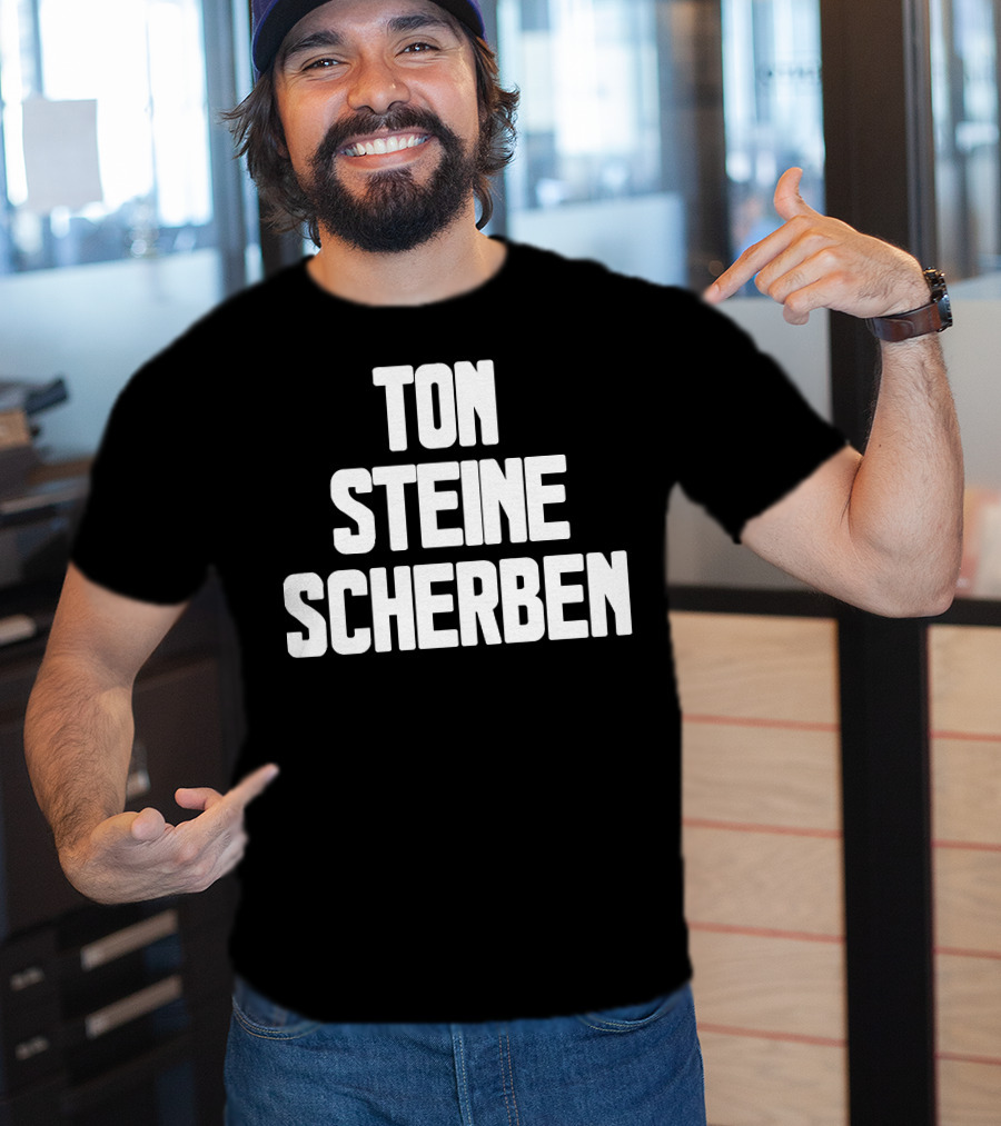Ton Steine Scherben Germany Rock Band Iconic T-Shirt
