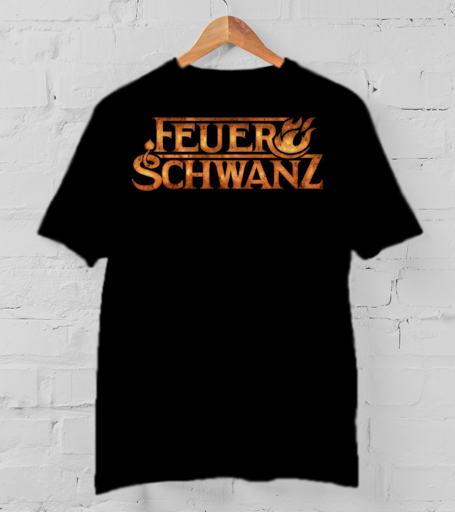 Feuerschwanz Band Rock Germany Feuersymbol T-Shirt