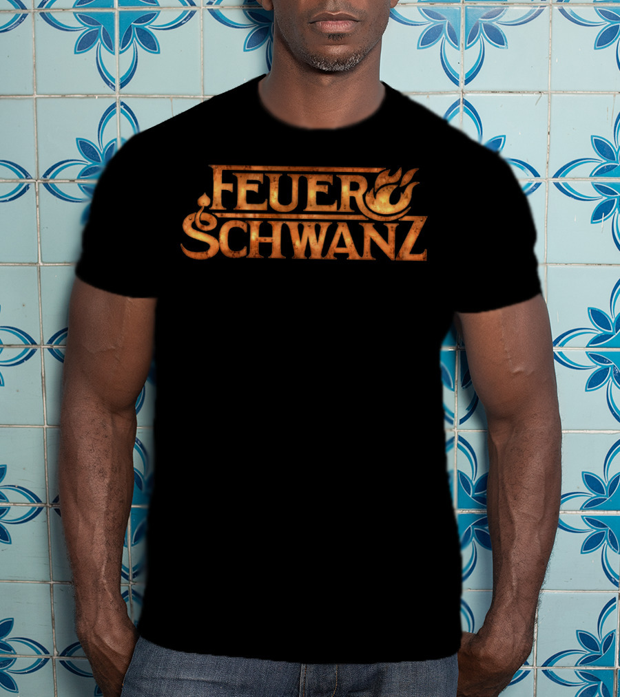 Feuerschwanz Band Rock Germany Feuersymbol T-Shirt