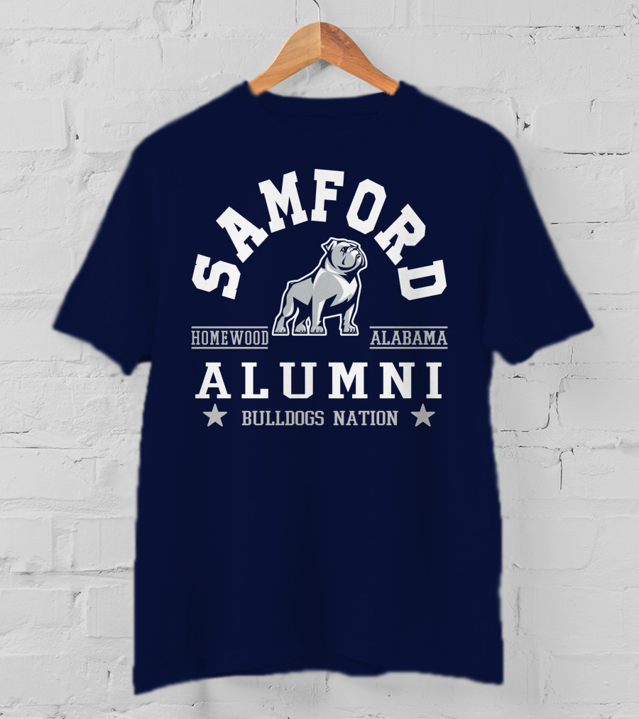Samford Alumni Homewood Alabama Bulldogs Nation T-Shirt