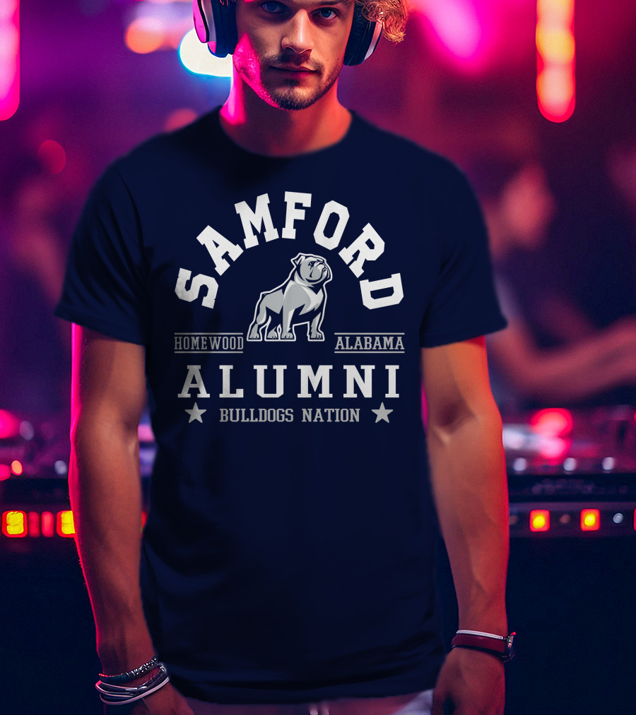 Samford Alumni Homewood Alabama Bulldogs Nation T-Shirt