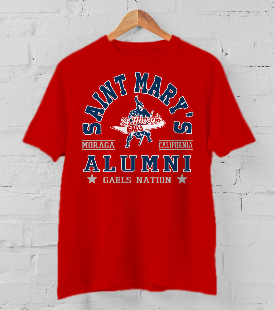 Saint Mary's Alumni Gaels Nation Moraga California T-Shirt