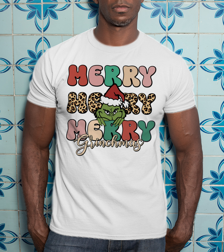 Merry Merry Merry Grinchmas T-Shirt