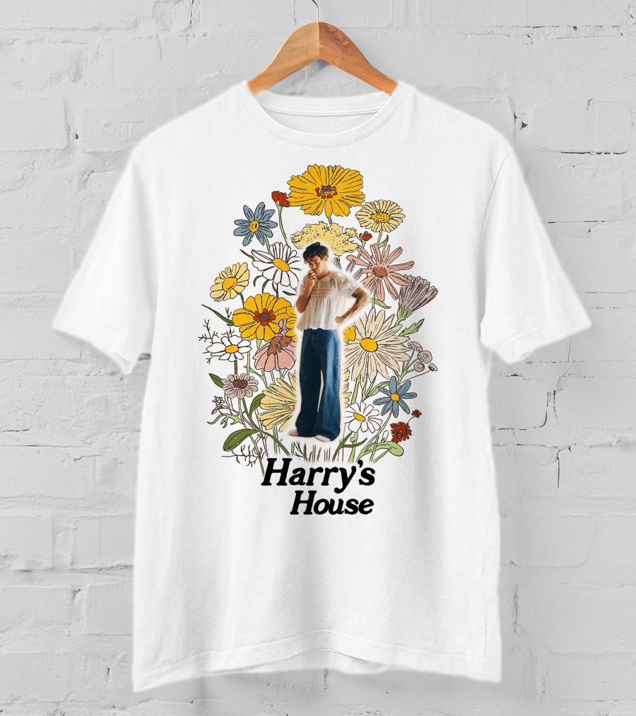 Harry's House Floral Setting With Standing Figure T-Shirt