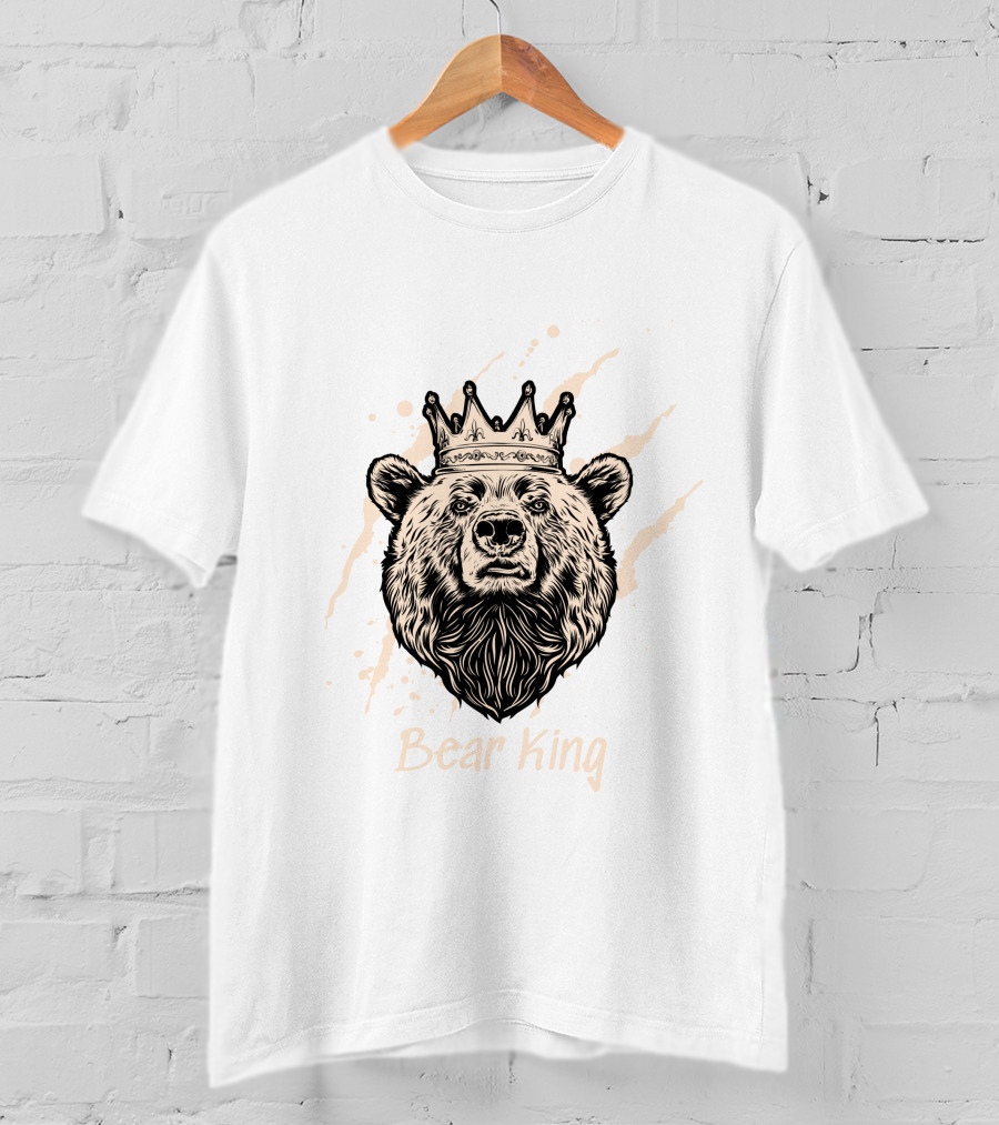 Bear King Crowned Majesty T-Shirt