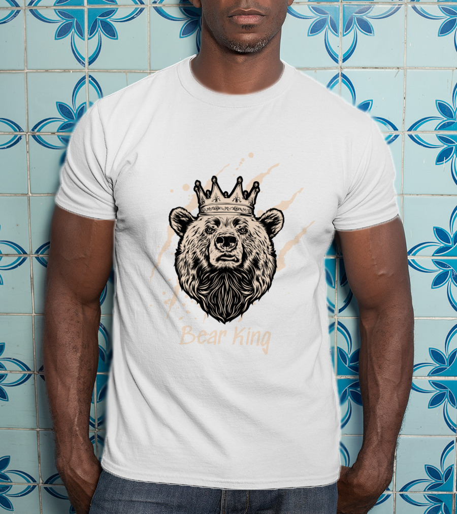 Bear King Crowned Majesty T-Shirt
