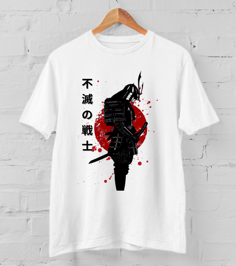 Samurai Japan Red Sun Warrior T-Shirt