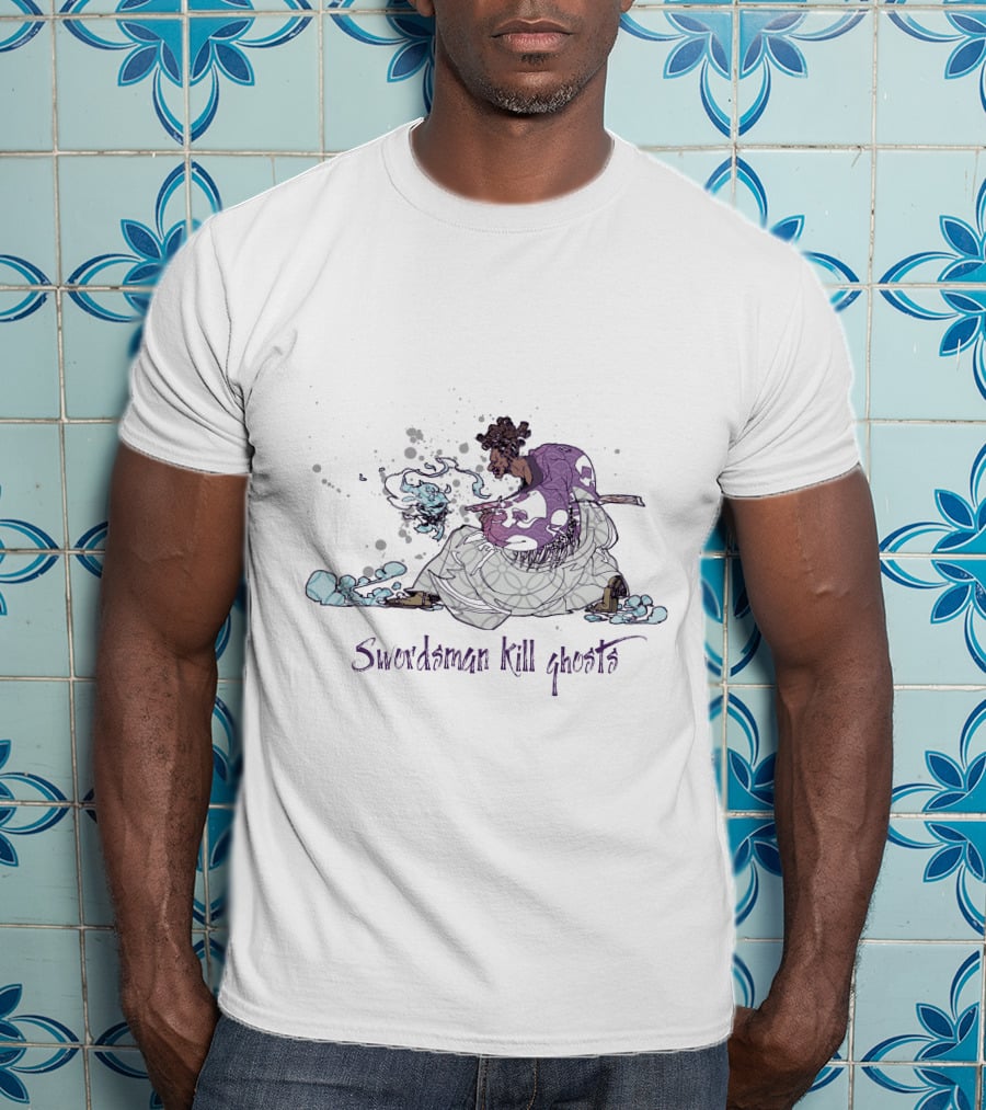 Swordsman Kill Ghosts T-Shirt