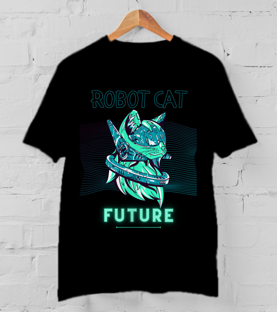 ROBOT CAT FUTURE T-Shirt