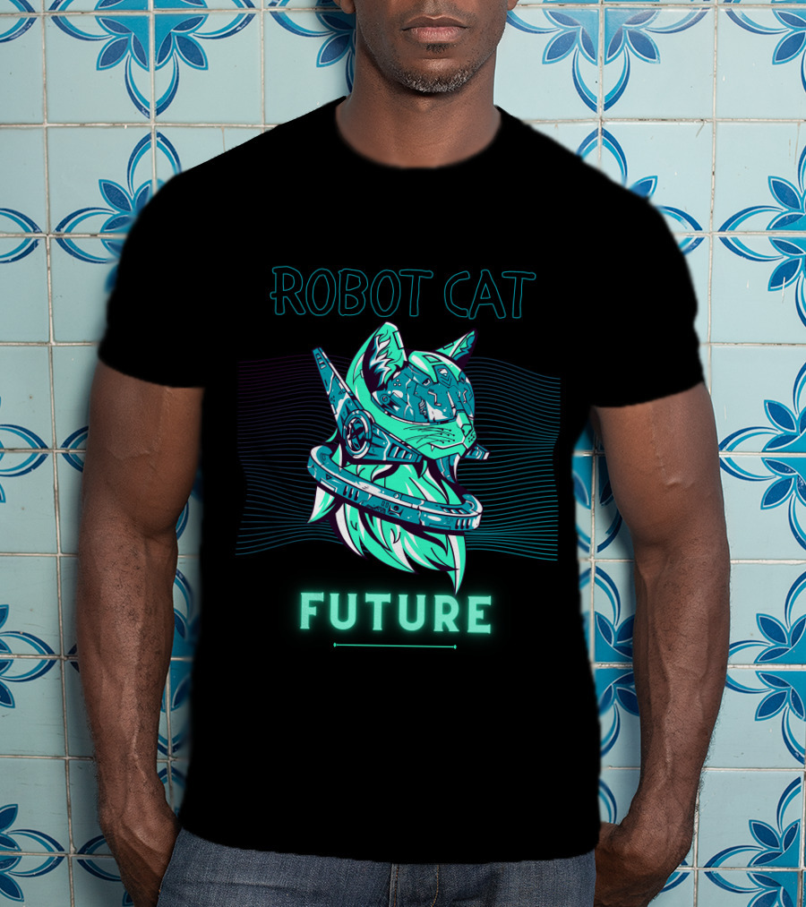ROBOT CAT FUTURE T-Shirt