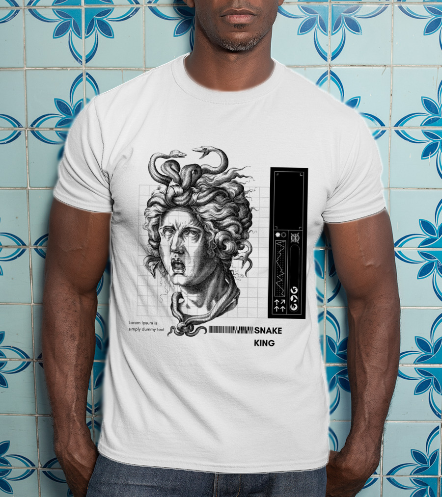 Medusa Snake King T-Shirt