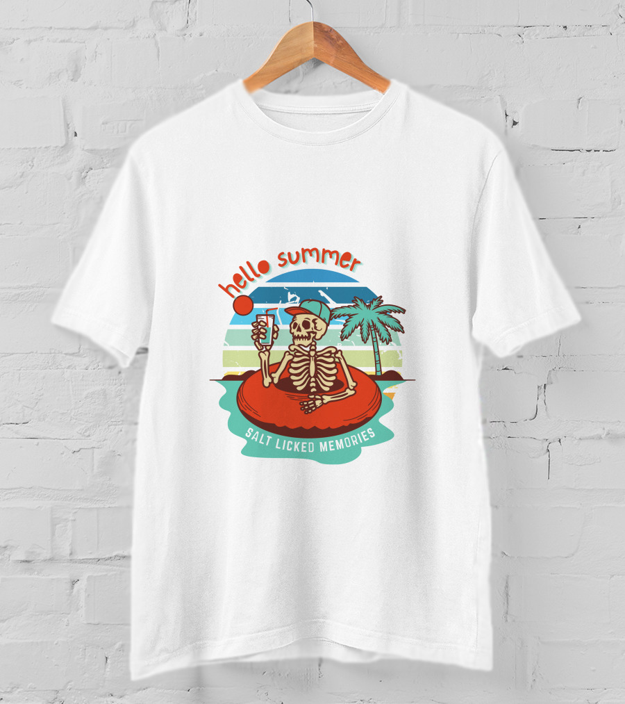 Hello Summer Salt Licked Memories T-Shirt