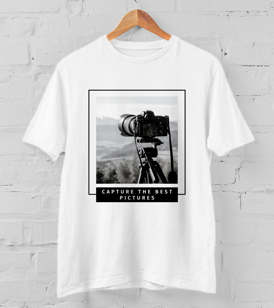 Capture The Best Pictures Save The Moments T-Shirt