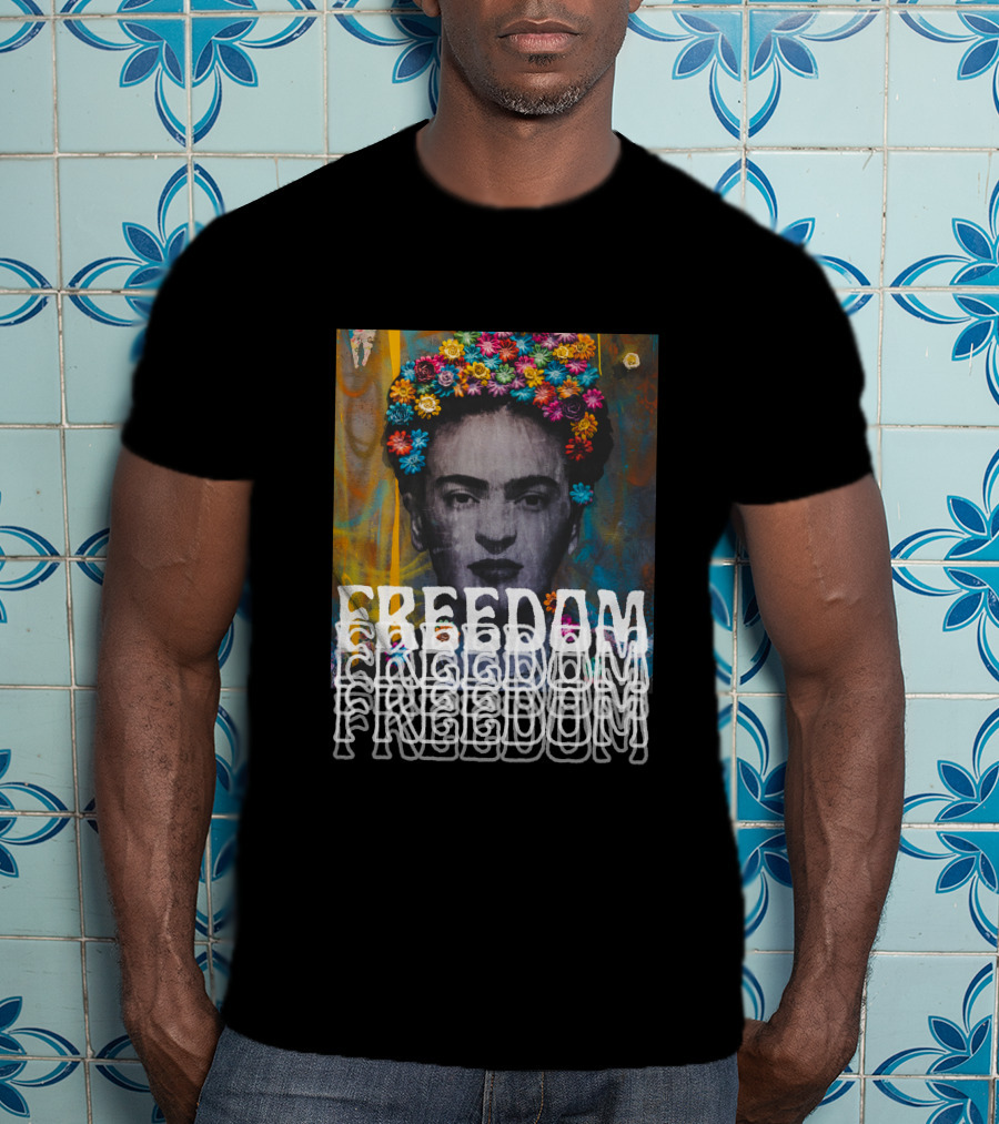 FREEDOM Vibrant Floral T-Shirt