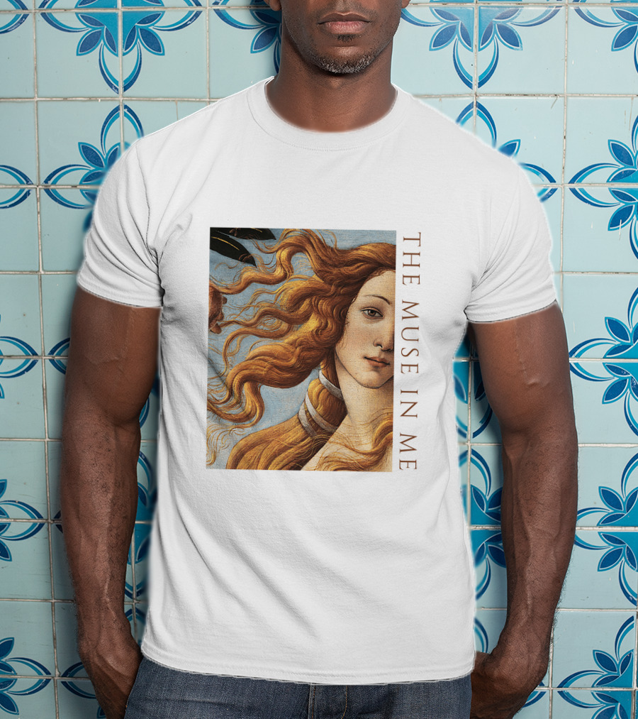 The Muse In Me Botticelli Venus T-Shirt