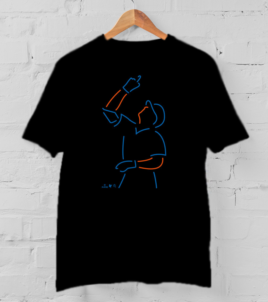 Brandon Nimmo Neon Athlete T-Shirt