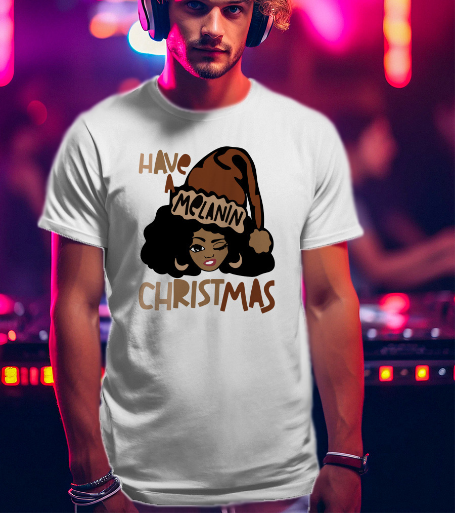 Have A Melanin Christmas Kryssylareina Certified Thief T-Shirt