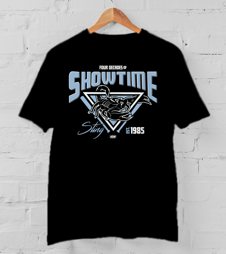 Showtime Sting Est.1985 Four Decades T-Shirt