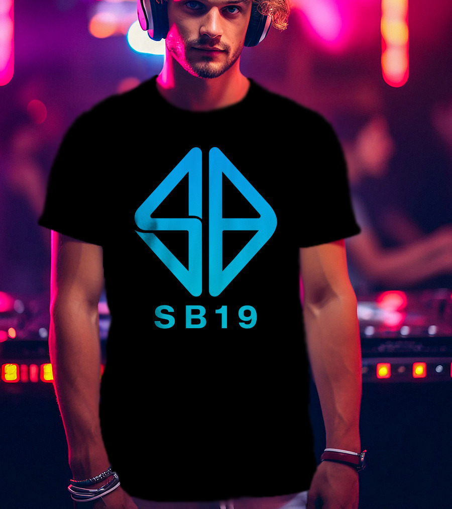 SB SB19 Logo Blue Diamond T-Shirt