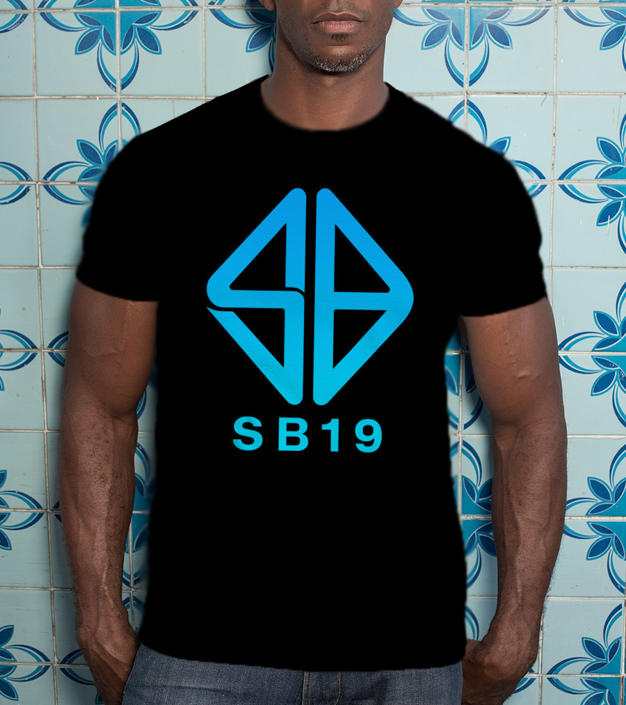 SB SB19 Logo Blue Diamond T-Shirt