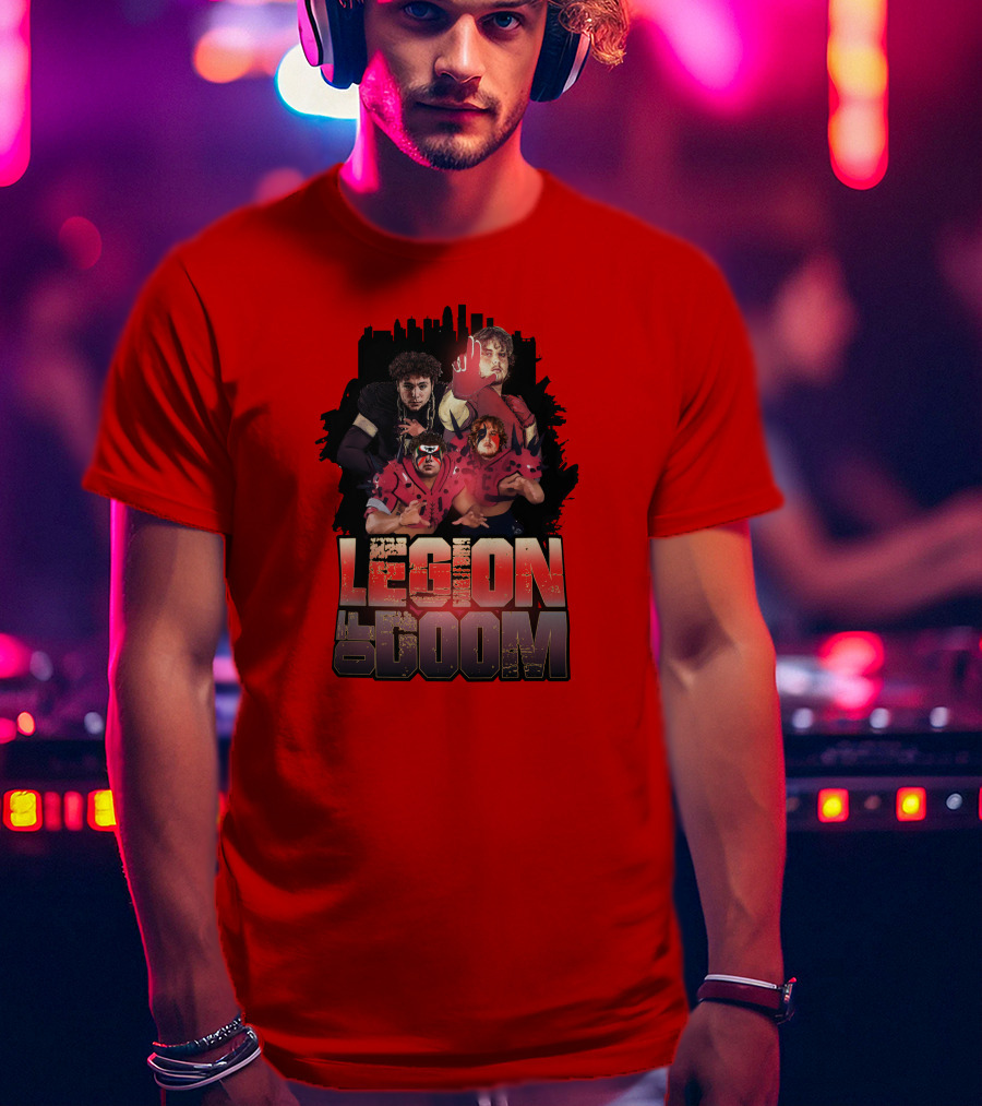 Legion Of Doom Seattle Football Themed Design City T-Shirt