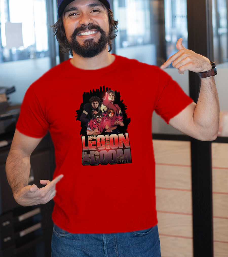 Legion Of Doom Seattle Football Themed Design City T-Shirt