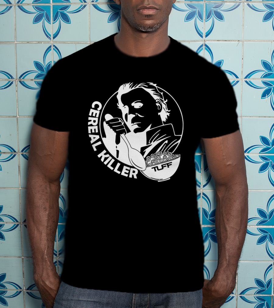Cereal Killer Breakfast Humor Vintage T-Shirt