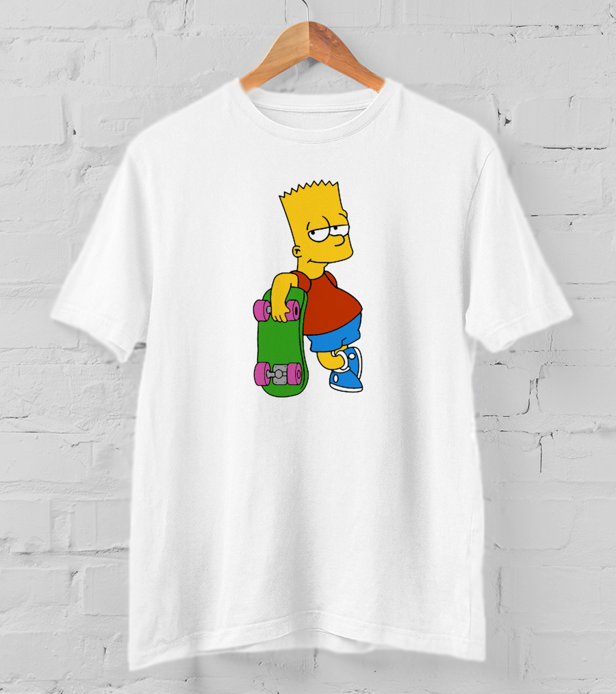 Bart Simpson Skateboard T-Shirt