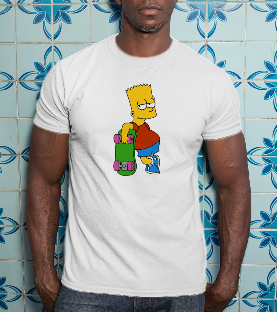 Bart Simpson Skateboard T-Shirt