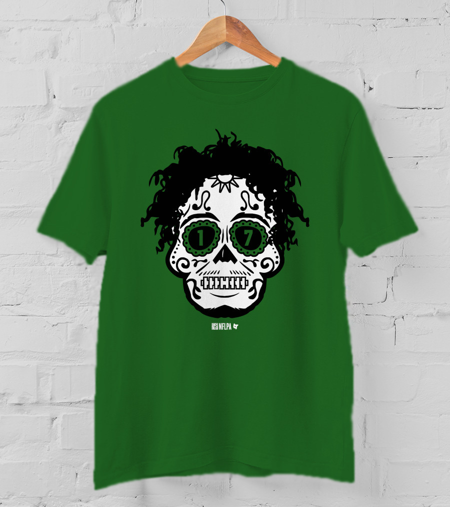 Garrett Wilson Sugar Skull 17 T-Shirt