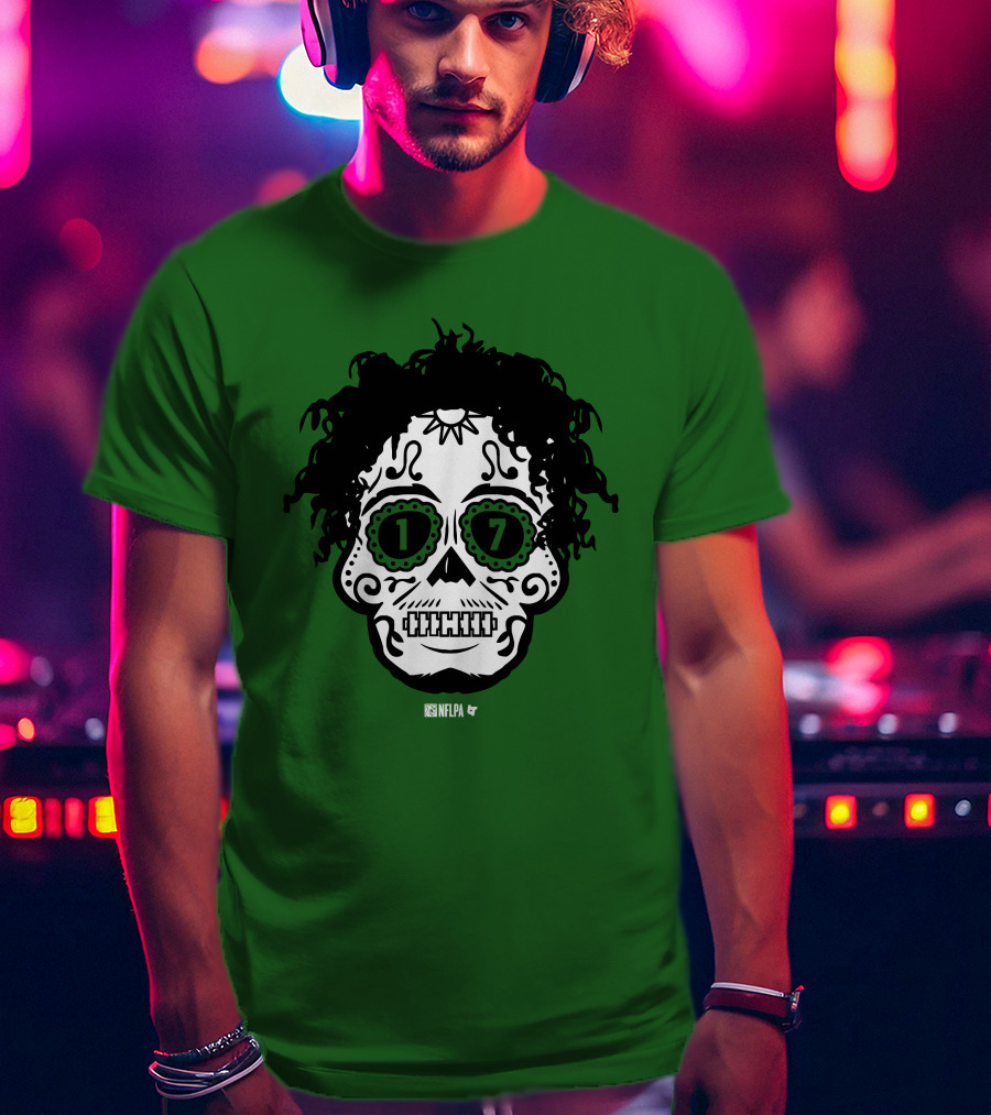 Garrett Wilson Sugar Skull 17 T-Shirt