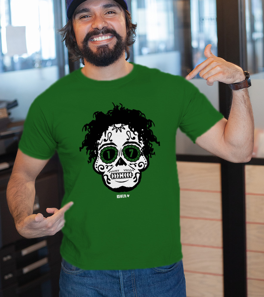 Garrett Wilson Sugar Skull 17 T-Shirt