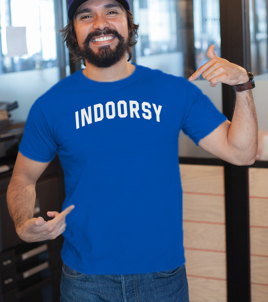 Ryan Warner Indoorsy Blue T-Shirt