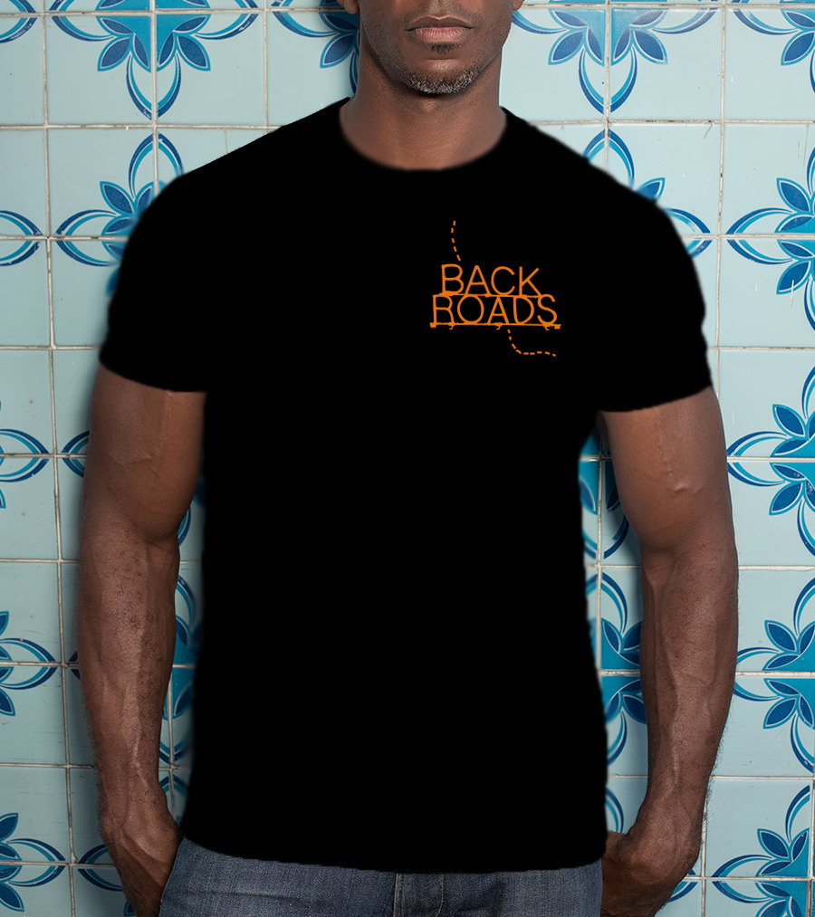 Heather Ewart Back Roads Dotted Path T-Shirt