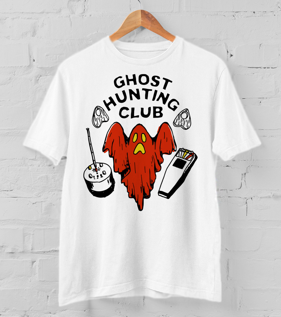 Ghost Hunting Club Palettes Ghost Detection Tools T-Shirt