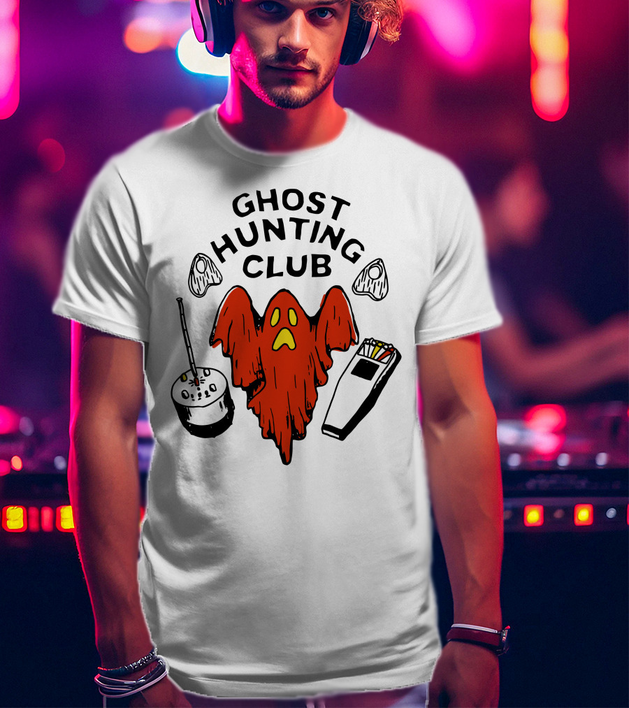 Ghost Hunting Club Palettes Ghost Detection Tools T-Shirt