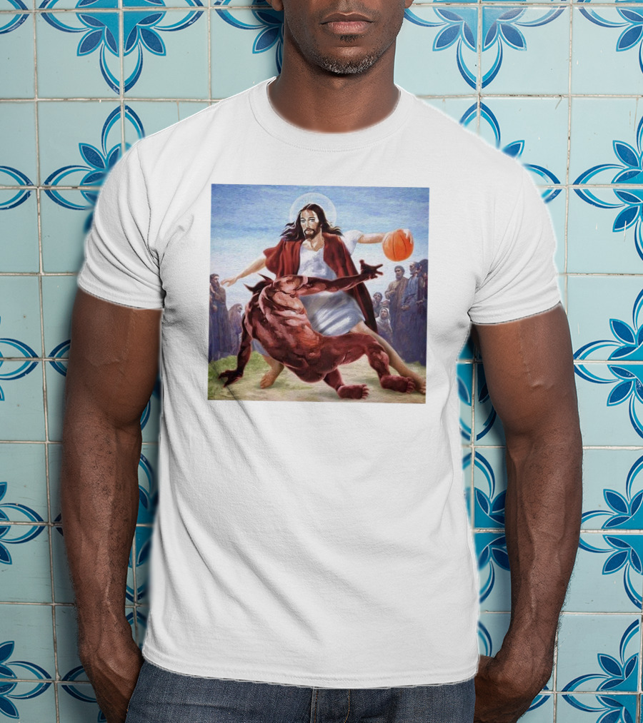 Jesus Basketball Influence Kofie T-Shirt