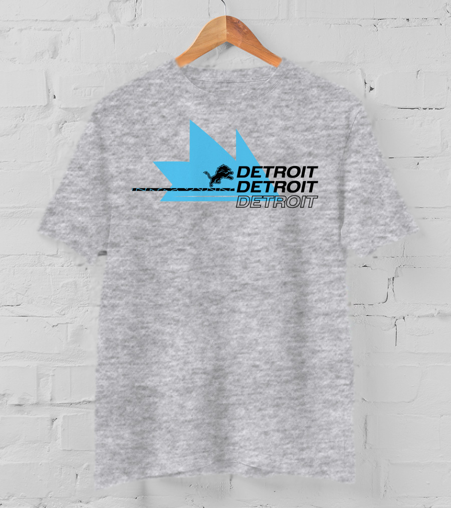 Ninja Detroit Lions Detroit Detroit T-Shirt