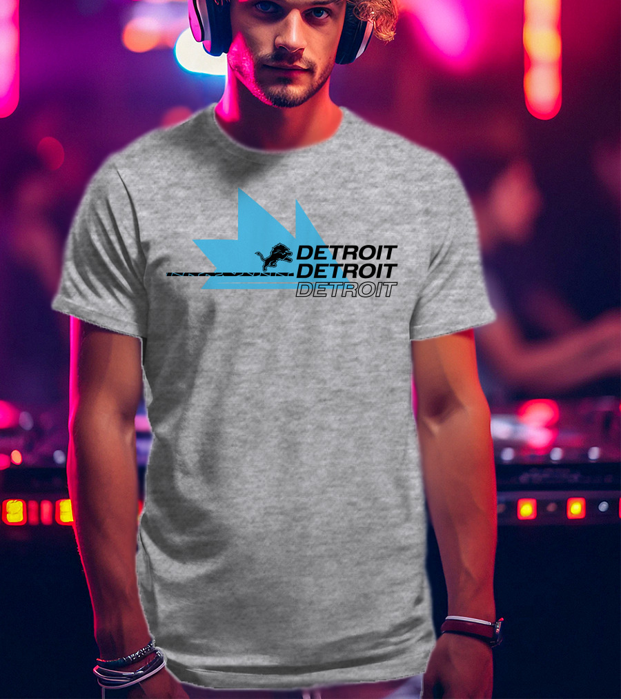 Ninja Detroit Lions Detroit Detroit T-Shirt
