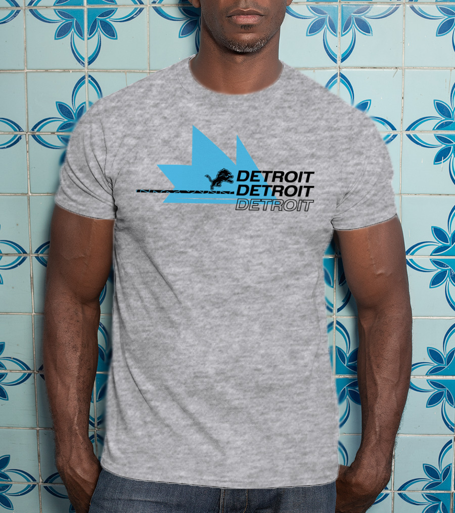 Ninja Detroit Lions Detroit Detroit T-Shirt