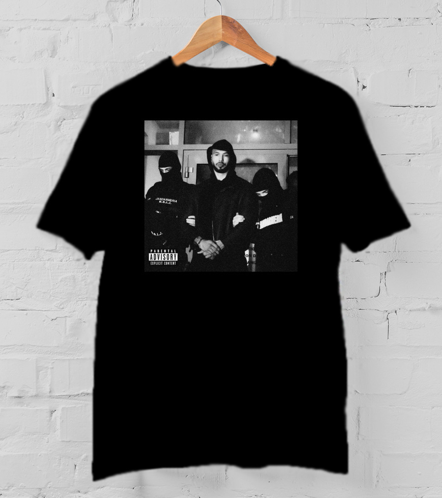 Parental Advisory Explicit Content Andrew Tate Detained By Romanian Police Hoodie Masked T-Shirt