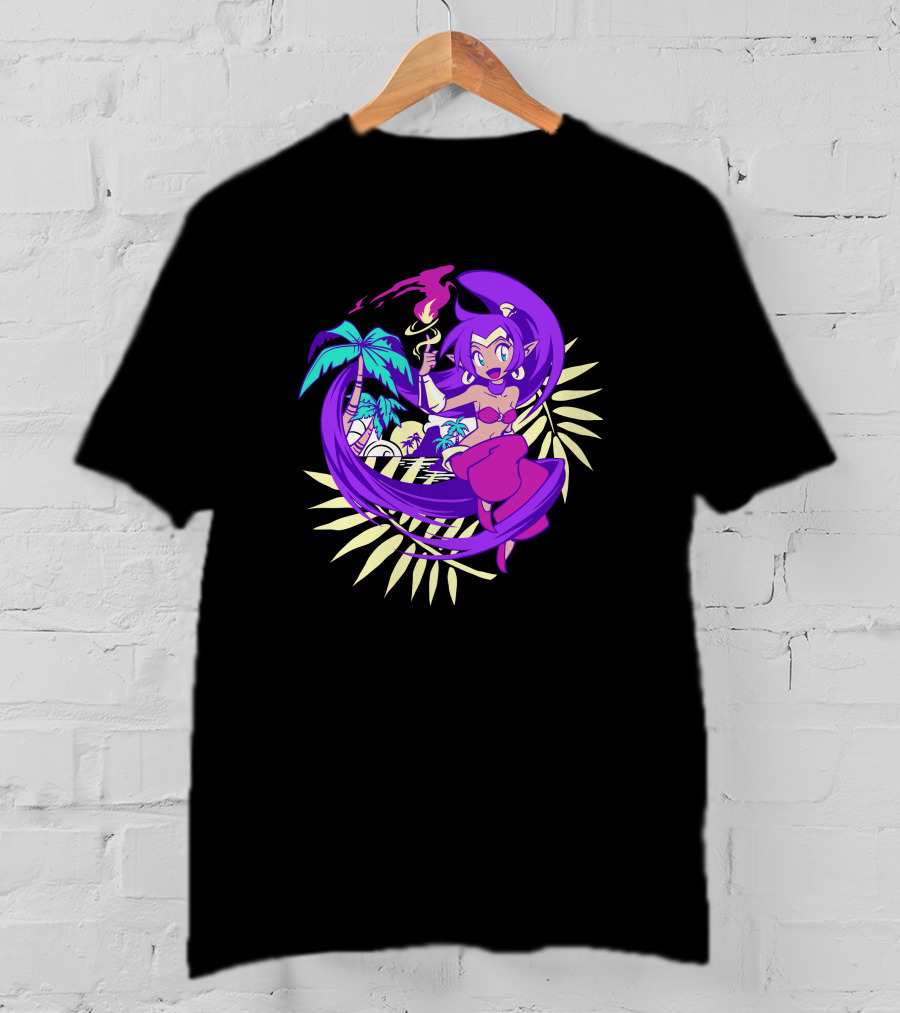 Shantae Tropical Trickster Palm Magic Fusion T-Shirt
