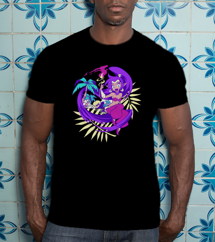 Shantae Tropical Trickster Palm Magic Fusion T-Shirt