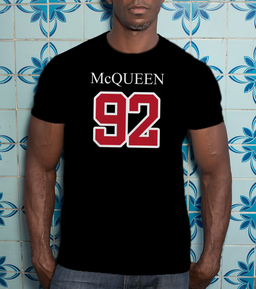 McQUEEN 92 Red Number T-Shirt