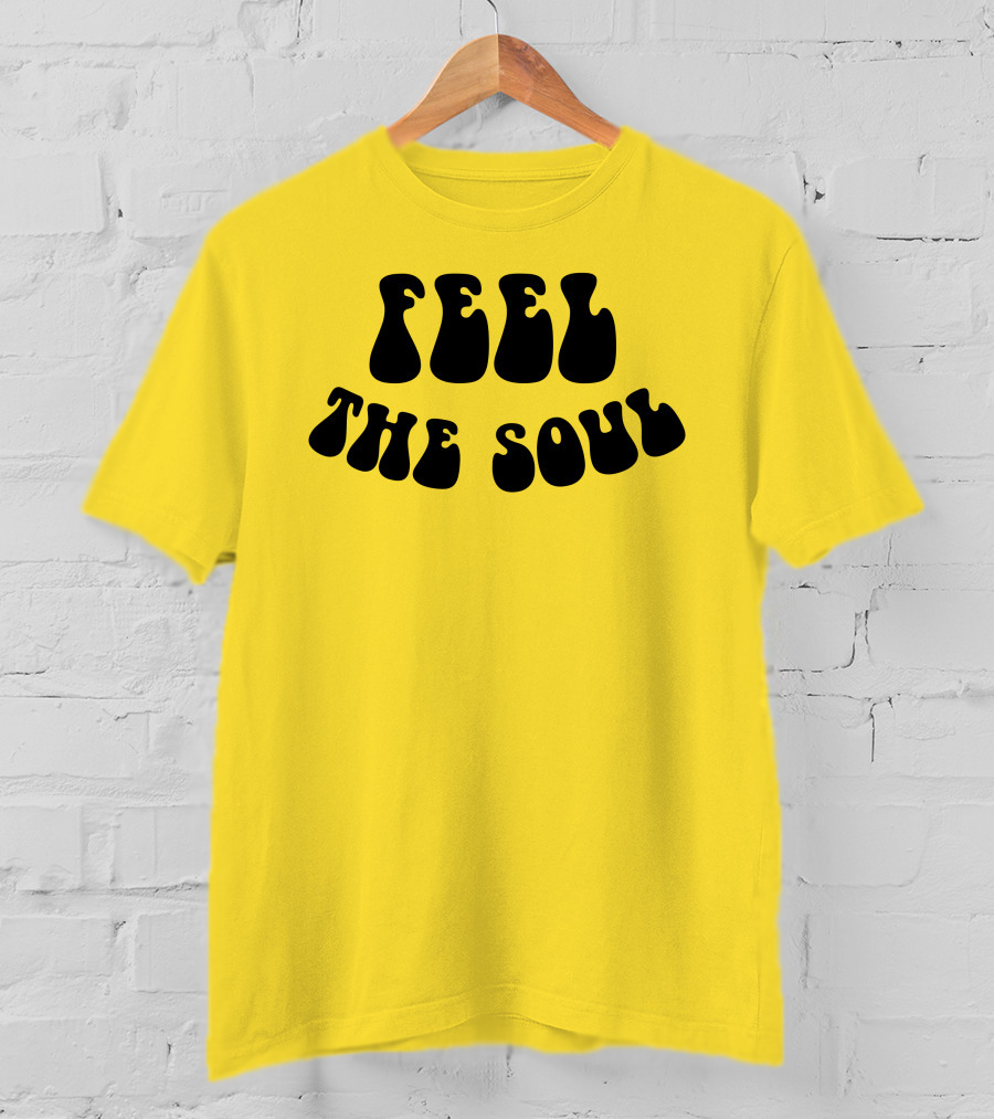 Feel The Soul Retro Vibes Psychedelic T-Shirt