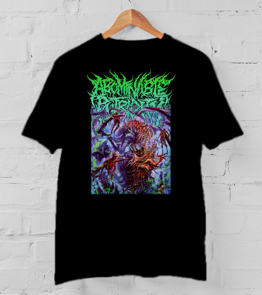 Grotesque Cybernetic Optimization Morbidly Unique Bio-Mechanical Horror Creature T-Shirt