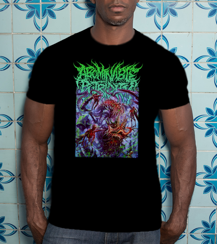 Grotesque Cybernetic Optimization Morbidly Unique Bio-Mechanical Horror Creature T-Shirt